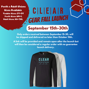 CLEAR MINISTRIES LONG SLEEVE TEES